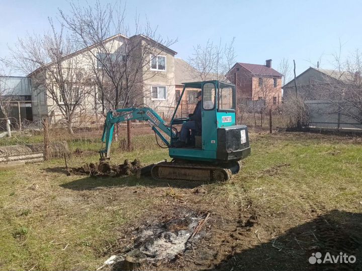 Услуги мини экскаватора