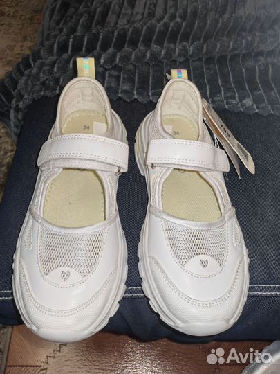 Туфли новые 34, можно на сменку