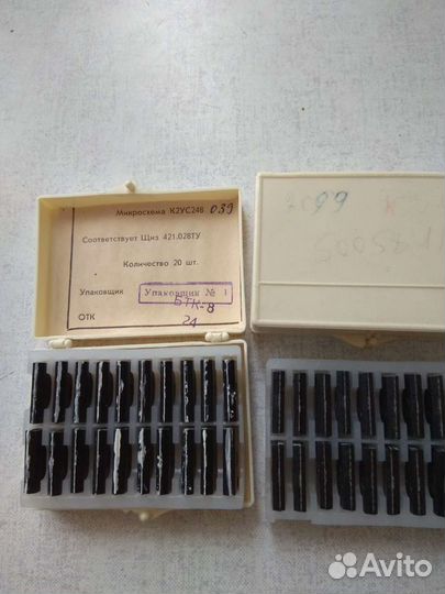 Микросхемы СССР серии 155,224,237