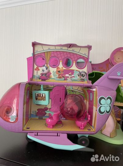 Littlest Pet Shop самолёт