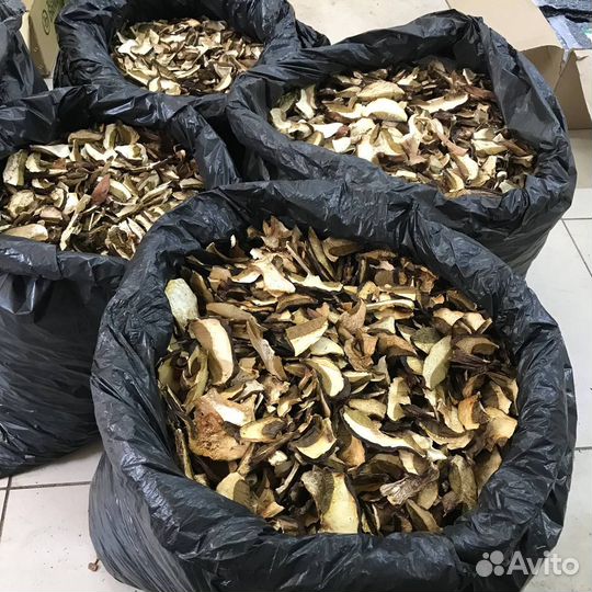 Молотые белые грибы