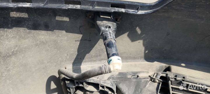 Передний бампер Honda Accord 8 + птф