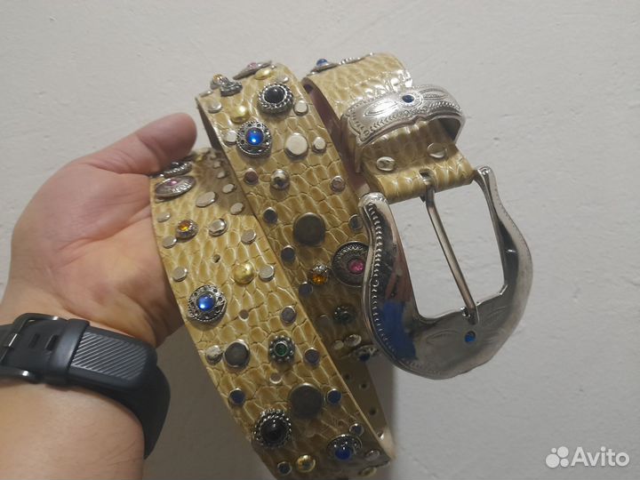 Ремень женский кожаный