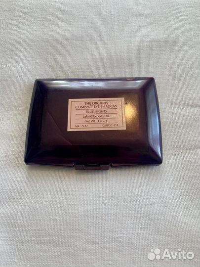 Новые тени винтаж СССР The orchids 3 цвета синие