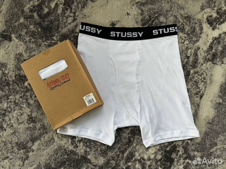 Трусы боксеры Stussy Boxer Briefs мужские