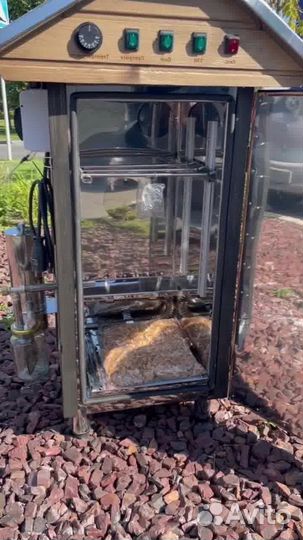 Коптильня горячего копчения с электростатикой