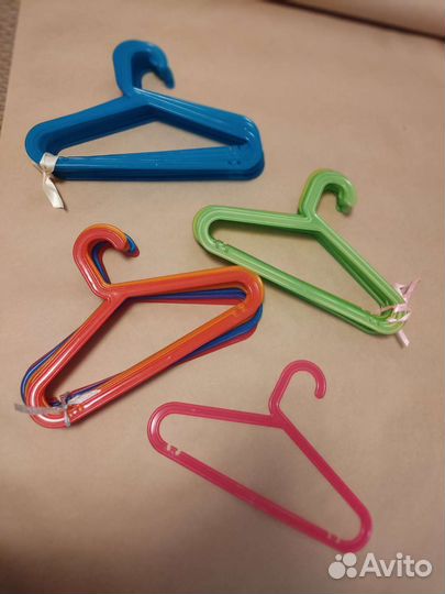 Детские плечики IKEA 10 шт набор разных цветов