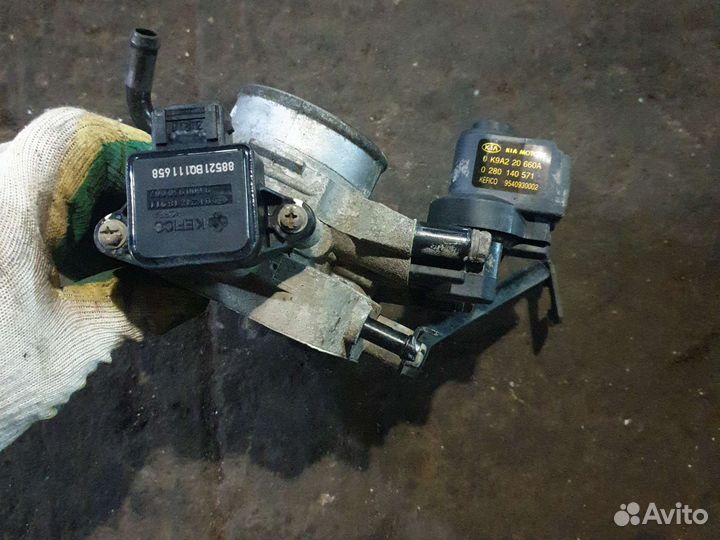 Дроссельная заслонка киа спектра