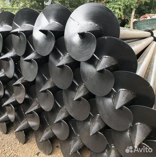 Монтаж винтовых свай под ключ