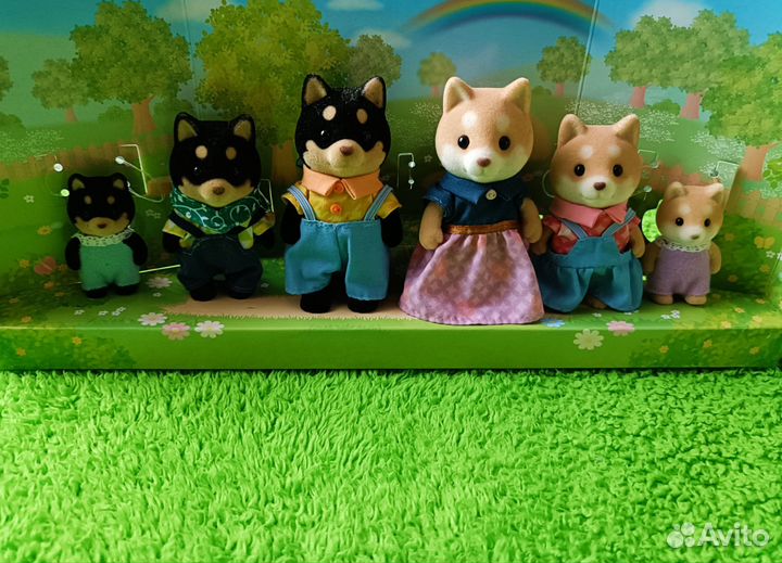 Sylvanian families Shiba семья Шиба