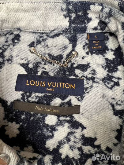 Джинсовая рубашка Louis Vuitton SS19 оригинал