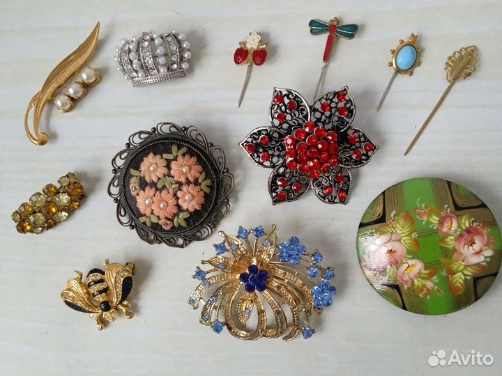 Брошь винтаж