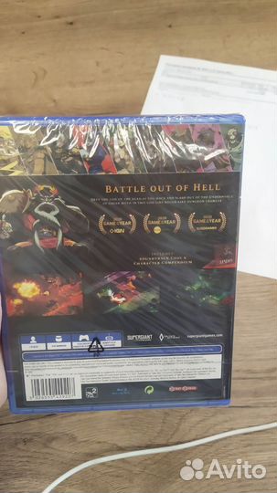 Hades PS4, русские субтитры