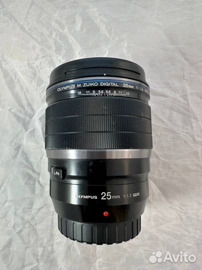 Olympus M.Zuiko Digital 25mm f/1.2 PRO