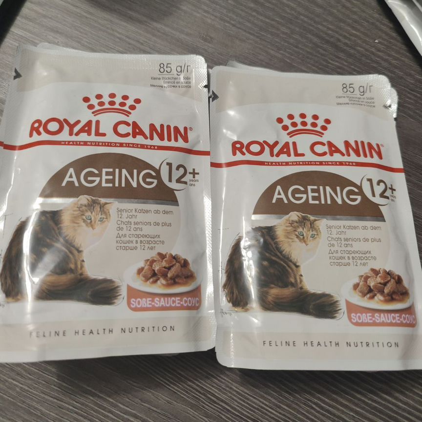 Корм для кошек royal canin ageing паучи и AlphaPet