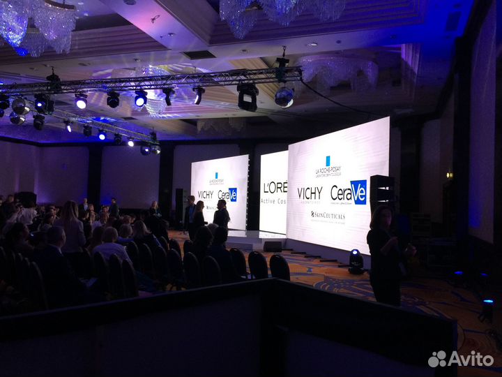 Светодиодный LED экран P3 с монтажом все размеры