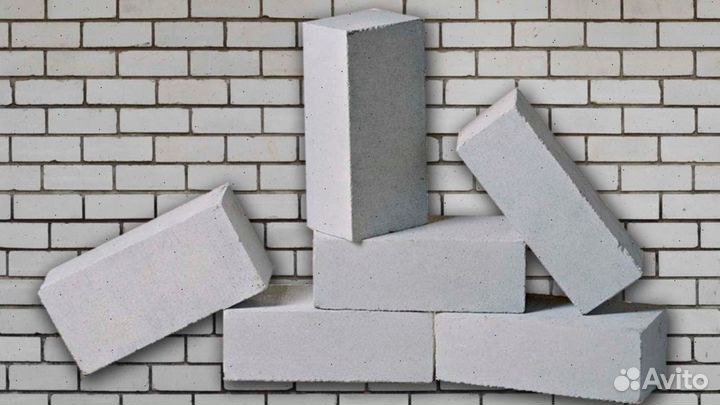 Кирпич силикатный белый