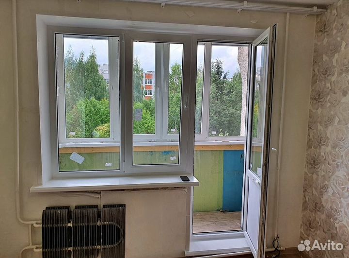 Выход на балкон профессионально