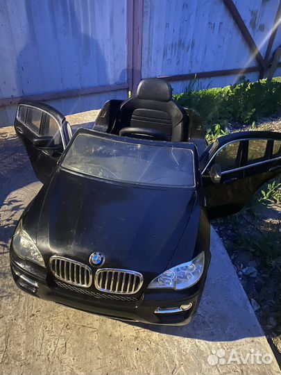 Музыкальная машина электромобиль BMW X6 б/у