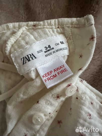 Боди детское Zara