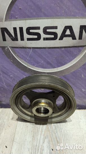 Шкив коленвала Nissan qashqai J10