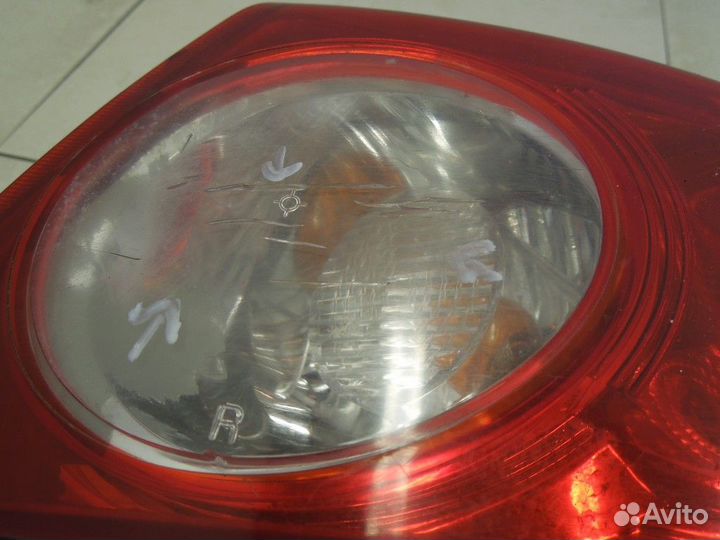 Фонарь задний наружный правый Lacetti 2003-2013