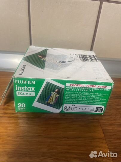 Картридж fujifilm instax square 20 кадров