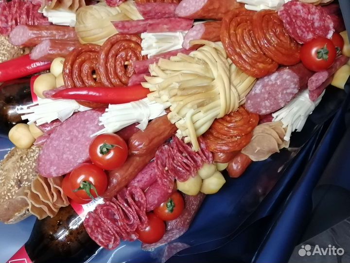 Мужские вкусные букеты