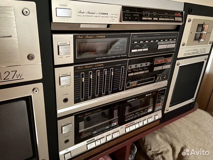 Музыкальный центр Fisher M23 - Серебро