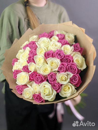 Букет из 51 розы