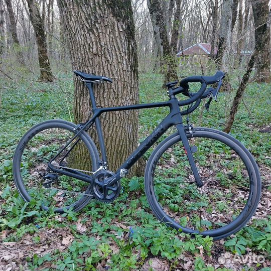 Full Carbon велосипед 105 shimano v-brake