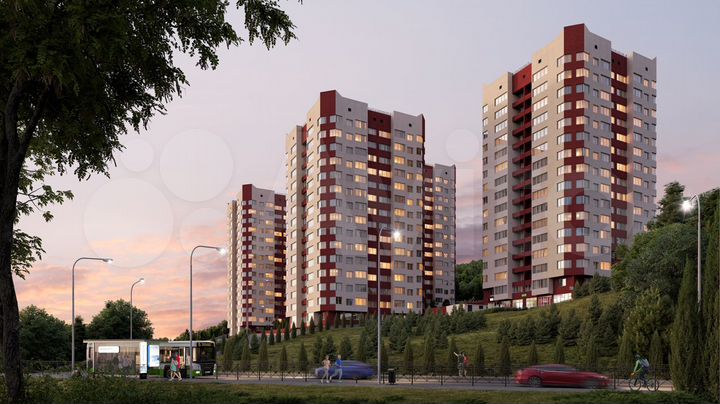 1-к. квартира, 35,5 м², 10/15 эт.