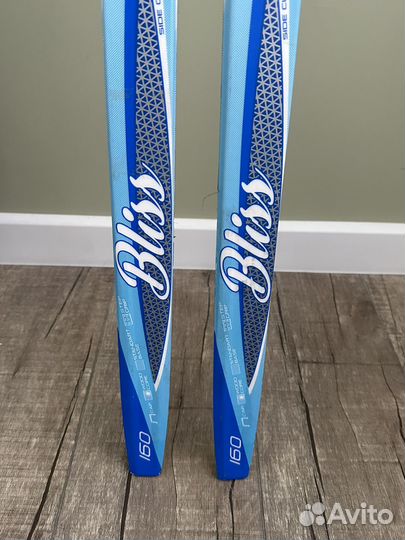 Лыжи беговые nordway bliss 160 с креплениями