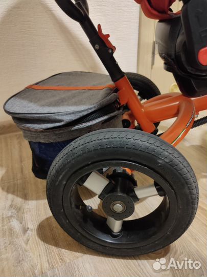 Детский велосипед с ручкой бу