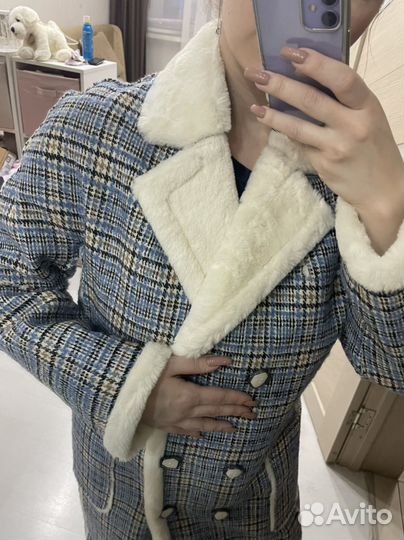 Пальто теплое осеннее