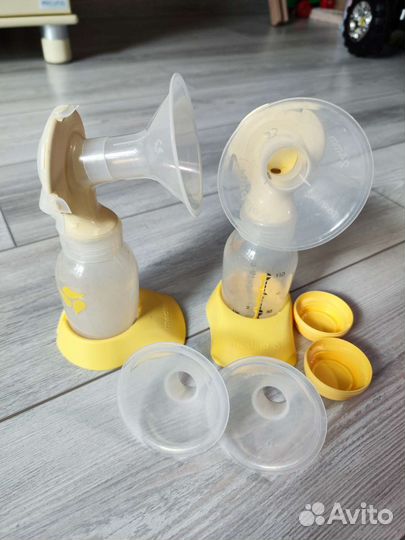 Двойной молокоотсос swing maxi medela +calma