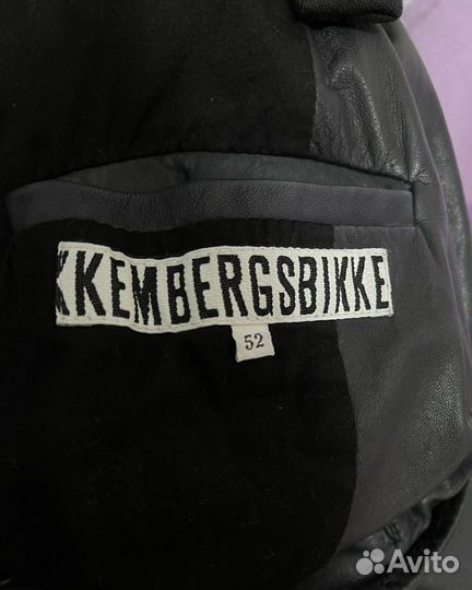 Куртка Bikkembergs кожа оригинал