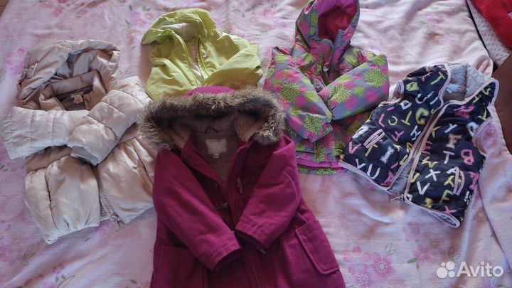 Детские вещи пакетом на девочку 98 104