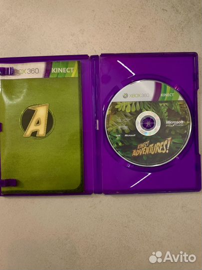 Диск kinect adventures x-box 360
