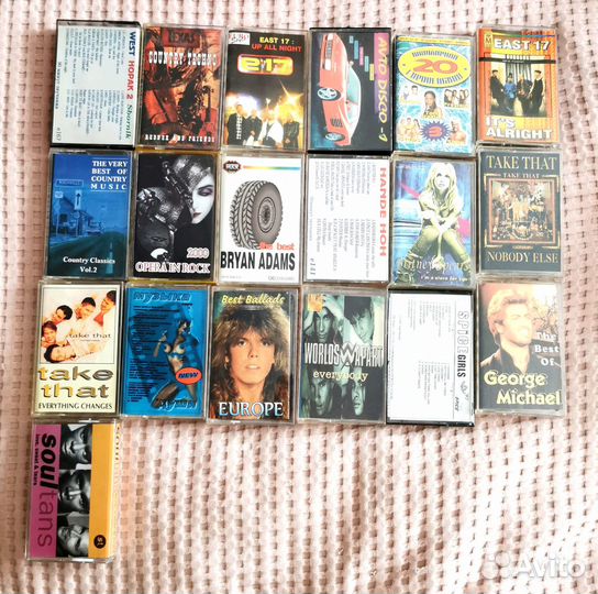 Аудиокассеты с записью