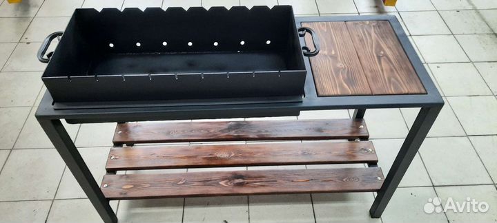 Мангал в стиле лофт