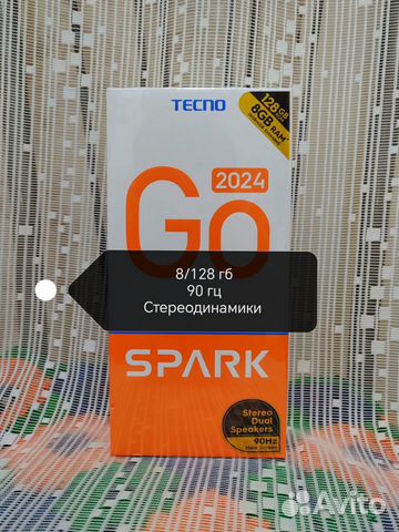 TECNO Spark Go 2024, 4/128 ГБ объявление продам