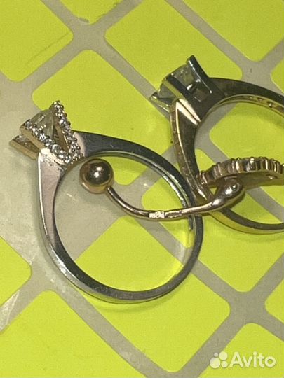 Кольца размер 17 пирсинг