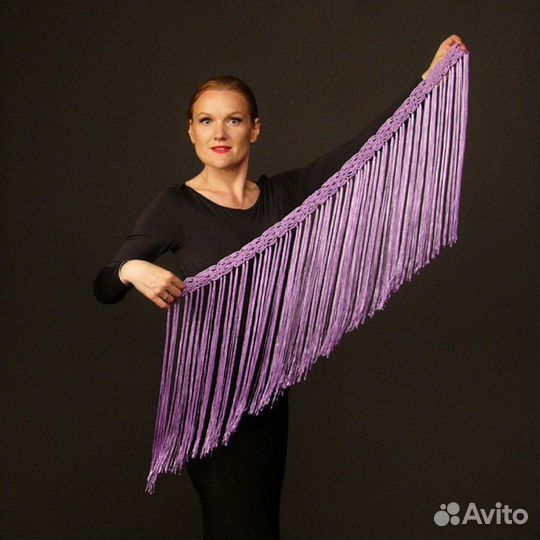 Флекос фламенко с бахромой
