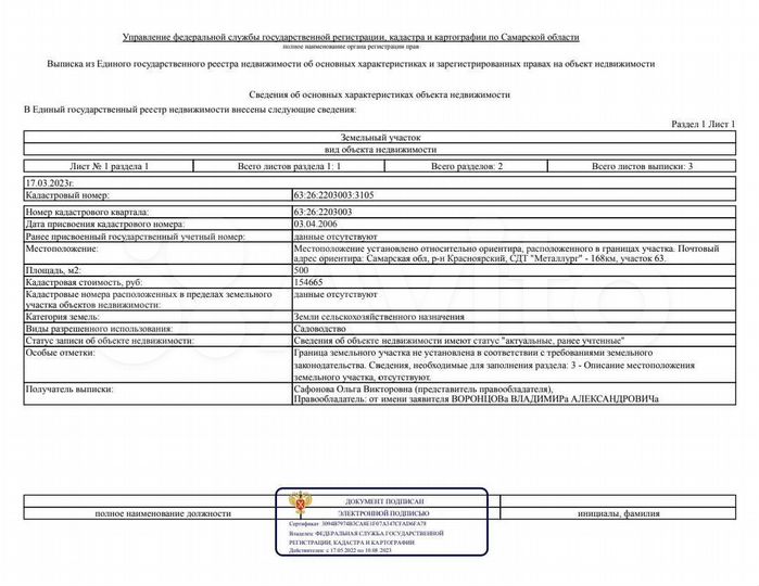 Участок 5 сот. (СНТ, ДНП)