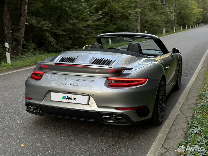 Porsche 911 Turbo 3.8 AMT, 2016, 120 000 км