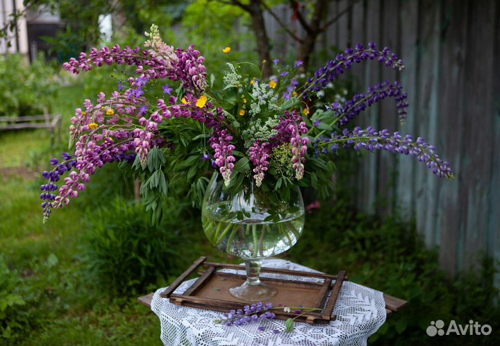 Ваза для цветов и для рыбок) Неман