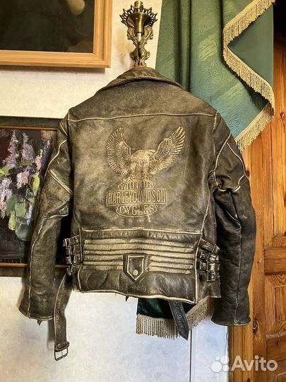 Куртка кожаная Harley Davidson