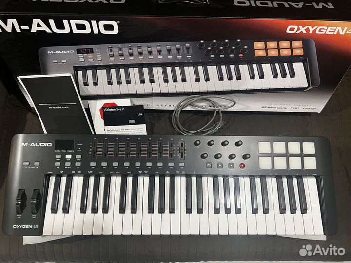 Midi-клавиатура M-Audio Oxygen 49 черный