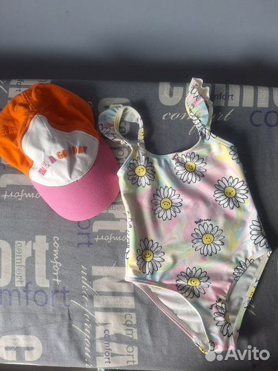Кепка купальник на девочку 80 86